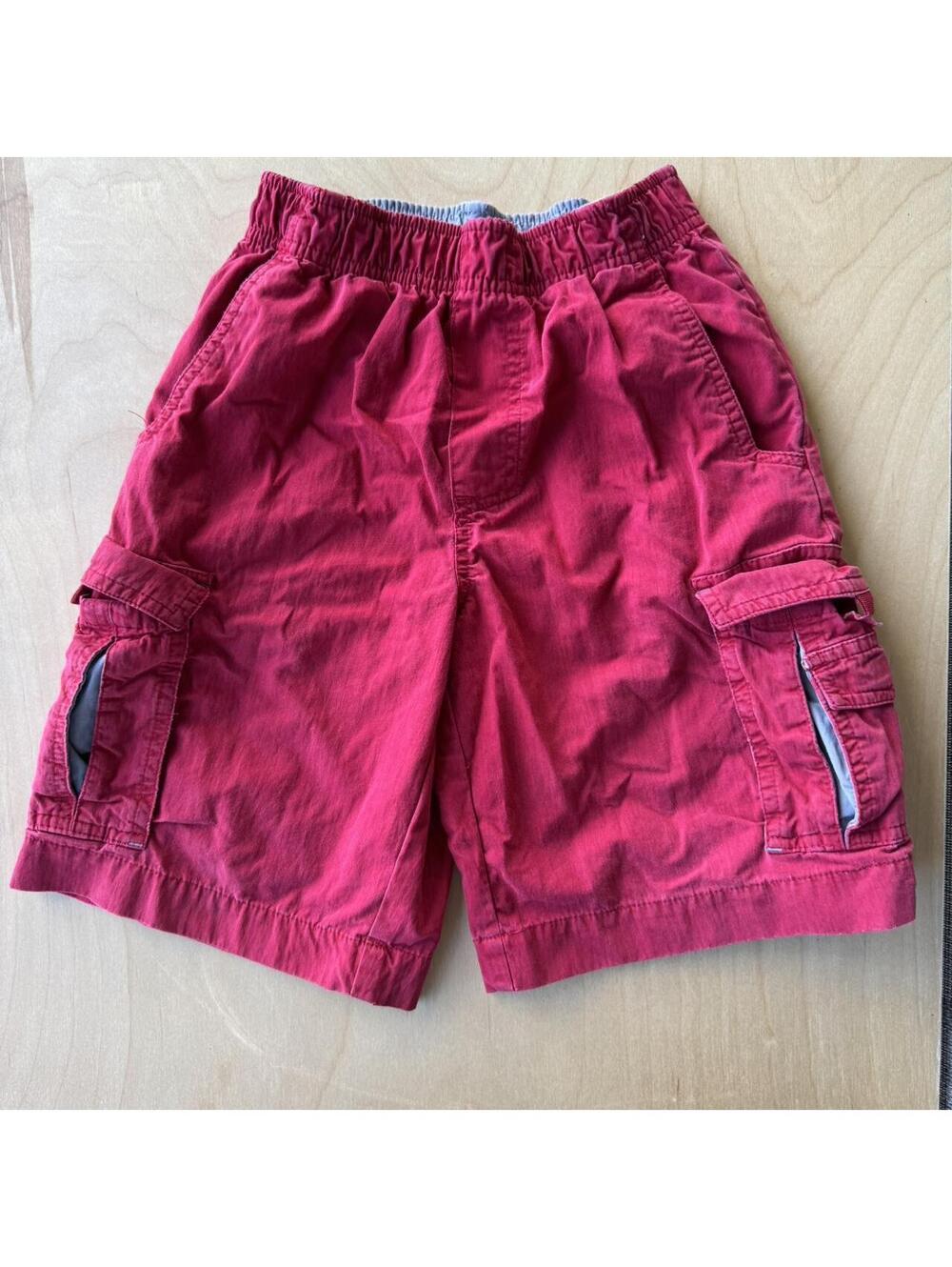Red cargo shorts Faded Glory Size: 6 years